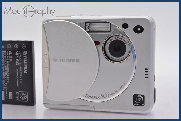 ★極上美品★ 富士フィルム FUJIFILM FinePix 50i バッテリー付属 ★完動★同梱可 #mj5575
