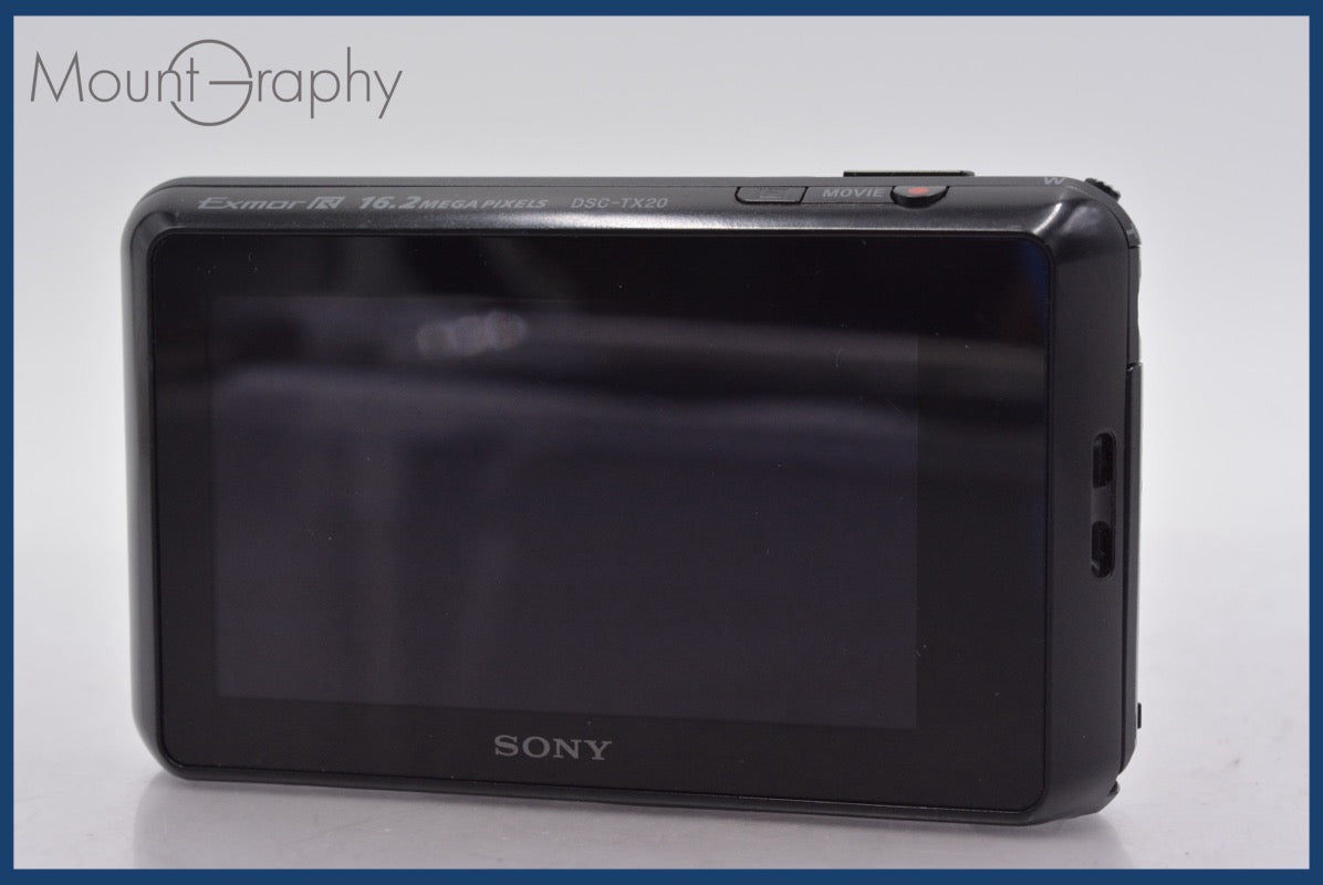☆極上美品☆ ソニー SONY Cyber-shot DSC-TX20 4x ☆完動☆同梱可