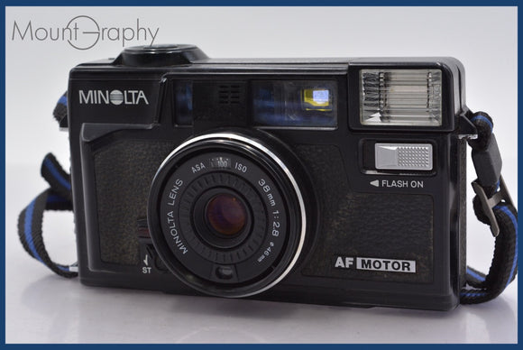 ★ジャンク特価★ ミノルタ MINOLTA HI-MATIC AF2-MD 38mm F2.8 単三電池仕様 同梱可 #mj5608