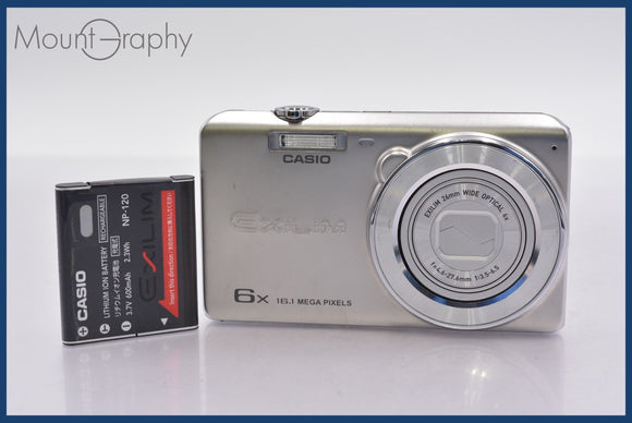 ★極上美品★ カシオ CASIO EXILIM EX-ZS25 6x バッテリー付属 ★完動★同梱可 #mj5629