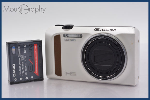 ★極上美品★ カシオ CASIO EXILIM ZR400 12.5x バッテリー付属 ★完動★同梱可 #mj5636