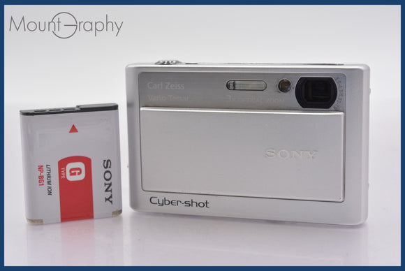 ★極上美品★ ソニー SONY Cyber-shot DSC-T20 3x バッテリー付属 ★完動★同梱可 #mj5650