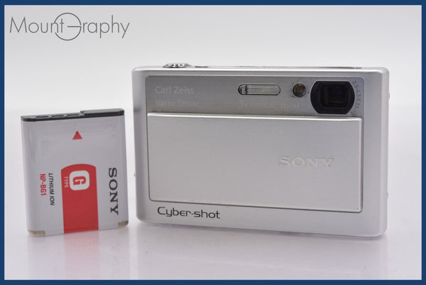 SONY cybershot DSC-T20 シルバー 美品 動作確認済 動作確認済み】SONY Cyber-shot DSC-T20 動作品】SONY ソニー