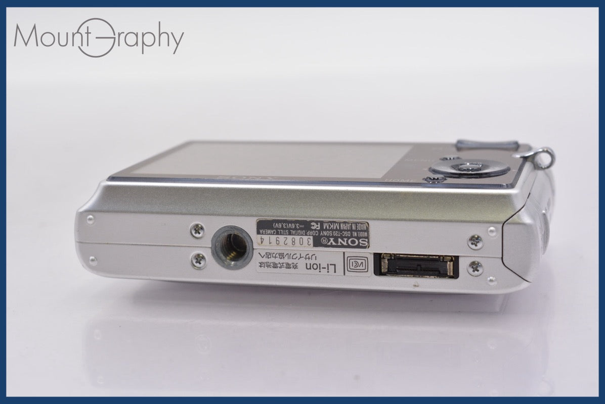 SONY cybershot DSC-T20 シルバー 美品 動作確認済 Amazon | SONY デジタルカメラ Cyber-Shot(サイバーショット