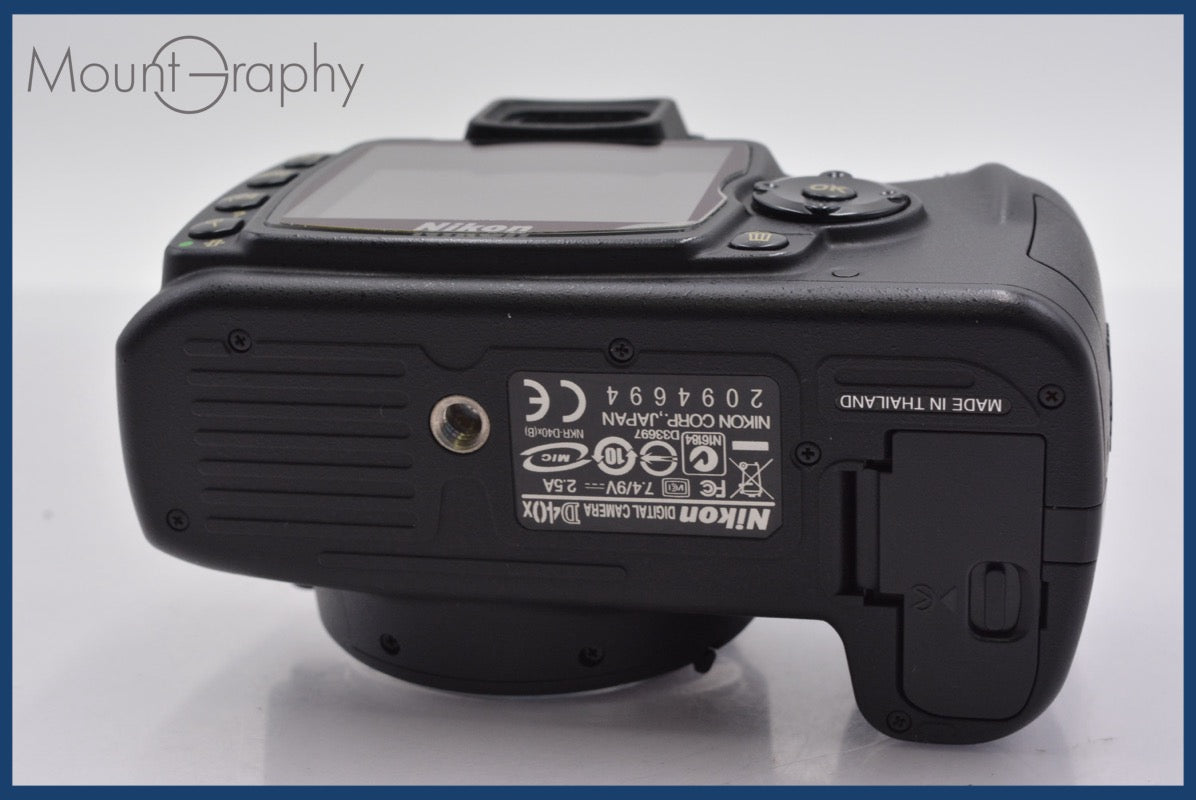 ☆実用美品☆ ニコン Nikon D40X 同梱可 #mj5652 – MountGraphy