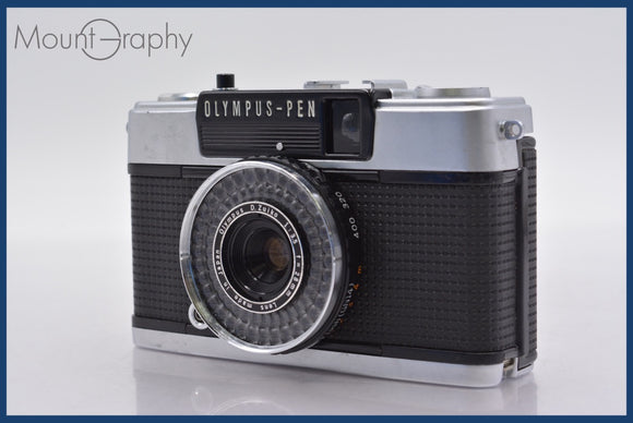 ★良品★ オリンパス Olympus-PEN EE-3 28mm F3.5 ★完動★同梱可 #mj5657