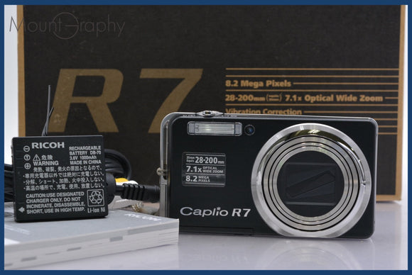 ★良品★ リコー RICOH Caplio R7 元箱、バッテリー、取扱説明書付属 ★完動★同梱可 #mj5697