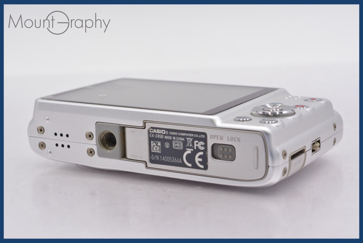 ナツキ様 CASIO EXILIM EX-Z450 シルバー 新品バッテリー付 ナツキ様