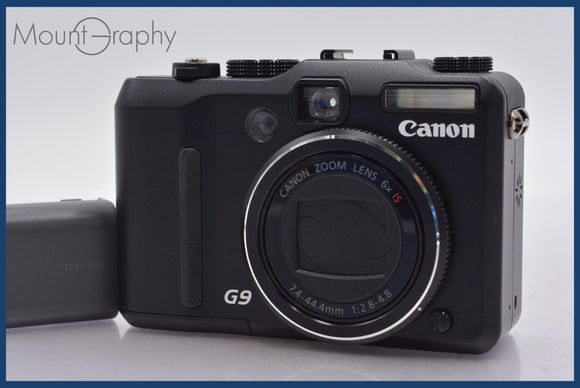 ★極上美品★ キヤノン Canon PowerShot G9 6x バッテリー付属 ★完動★同梱可 #mj5732