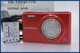 ★良品★ オリンパス Olympus VG-180 5x バッテリー、取扱説明書付属 ★完動★同梱可 #mj5736