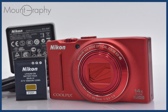 ★極上美品★ ニコン Nikon COOLPIX S8200 14x バッテリー付属 同梱可 #mj5739
