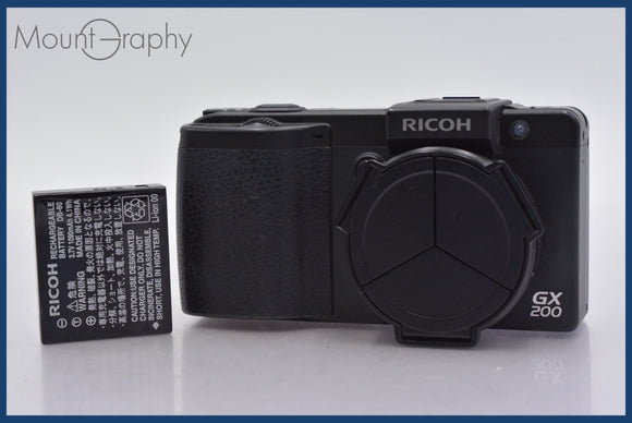 ★極上美品★ リコー RICOH GX200 バッテリー付属 ★完動★同梱可 #mj5740
