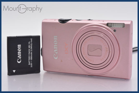 ★極上美品★ キヤノン Canon IXY 220F 5x バッテリー付属 ★完動★同梱可 #mj5752