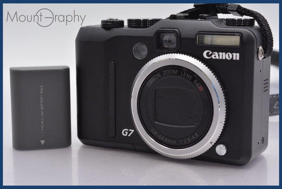 ★極上美品★ キヤノン Canon PowerShot G7 6x バッテリー付属 ★完動★同梱可 #mj5754