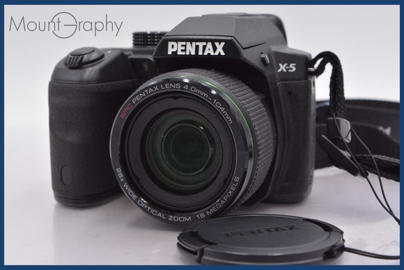 ★極上美品★ ペンタックス PENTAX X-5 26x 単三電池仕様 前キャップ付 ★完動★同梱可 #mj5761