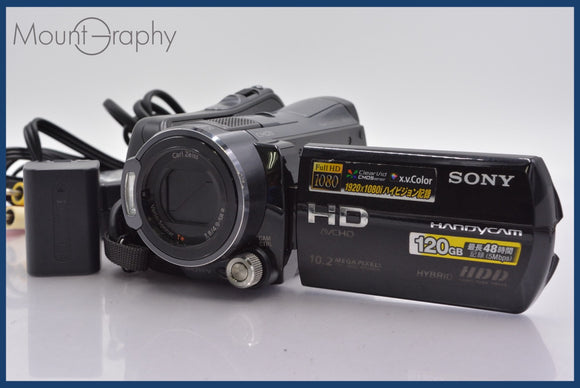 ★極上美品★ ソニー SONY HANDYCAM HDR-SR12 12x バッテリー付属 ★完動★同梱可 #mj5769