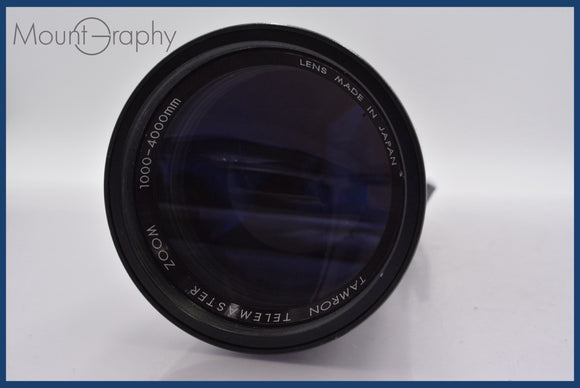 ★良品★ タムロン TAMRON TELEMASTER 1000-4000mm ★完動★同梱可 #mj5779