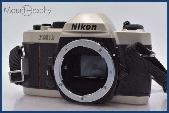 ★極上美品★ ニコン Nikon FM10 ★完動★同梱可 #mj5789
