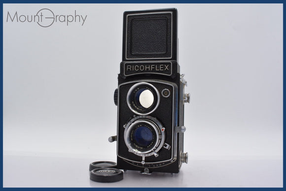 ★特別特価★ リコー RICOH  RICOHFLEX 8cm F3.5 前キャップ付 同梱可 #mj5790