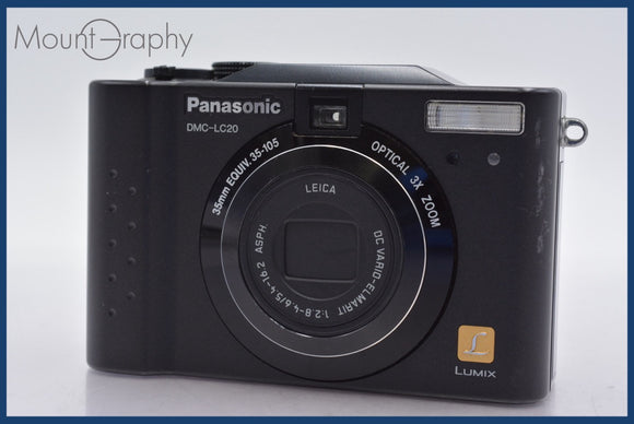 ★極上美品★ パナソニック Panasonic LUMIX DMC-LC20 3x 単三電池仕様 ★完動★同梱可 #mj5800