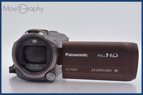 ★極上美品★ パナソニック Panasonic HC-V750M 50x ★完動★同梱可 #mj5801