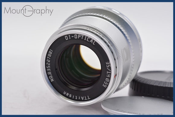★極上美品★ ティーティーアーティザン TTArtisan DJ-OPTICAL 35mm F1.4 前後キャップ付 ★完動★同梱可 #mj5825