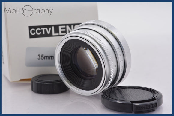 ★極上美品★ パナソニック Panasonic CCTV 35mm F1.6 前後キャップ、元箱付 ★完動★同梱可 #mj5863