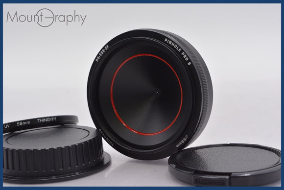 ★極上美品★ THINGYFY Pinhole Pro S 前後キャップ&レンズフィルター付 ★完動★同梱可 #mj5865