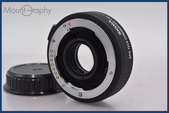 ★特別特価★ シグマ SIGMA APO TELE CONVERTER 1.4X EX DG 後キャップ付 ペンタックスK用(AF) 同梱可 #mj5871