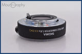 ★特別特価★ シグマ SIGMA APO TELE CONVERTER 1.4X EX DG 後キャップ付 ペンタックスK用(AF) 同梱可 #mj5871