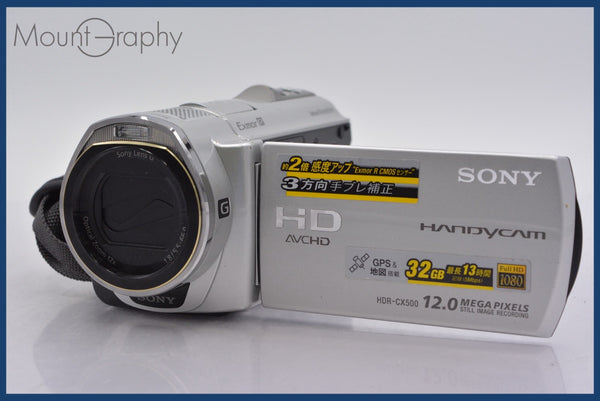 美品　SONY　Handycam　HDR-CX500　h300a284dd 美品 SONY Handycam HDR-CX500 h300a284dd Amazon.co.jp: SONY