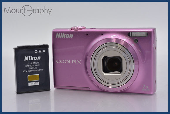 ★極上美品★ ニコン Nikon COOLPIX S6100 7x バッテリー付属 ★完動★同梱可 #mj5883
