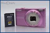 ★極上美品★ ニコン Nikon COOLPIX S6100 7x バッテリー付属 ★完動★同梱可 #mj5883