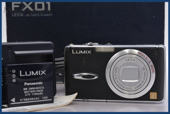 ★極上美品★ パナソニック Panasonic LUMIX DMC-FX01 元箱、バッテリー、取扱説明書付属 ★完動★同梱可 #mj5903