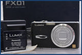 ★極上美品★ パナソニック Panasonic LUMIX DMC-FX01 元箱、バッテリー、取扱説明書付属 ★完動★同梱可 #mj5903