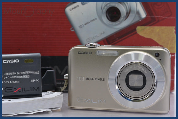 ★極上美品★ カシオ CASIO EXILIM EX-Z1050 3x 元箱、バッテリー、充電器、取扱説明書付属 ★完動★同梱可 #mj5925