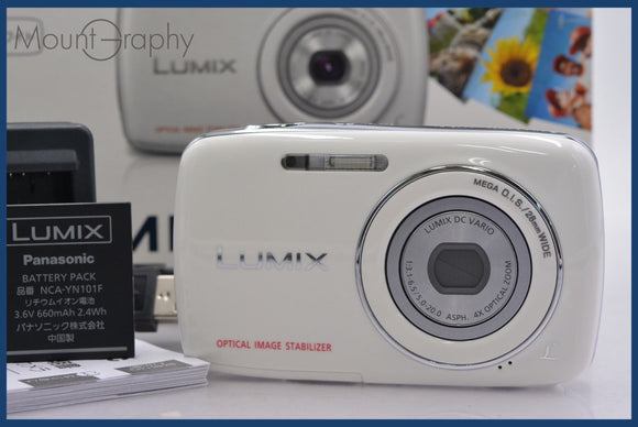 ★極上美品★ パナソニック Panasonic LUMIX DMC-S1 4x 元箱、バッテリー、充電器、取扱説明書付属 ★完動★同梱可 #mj5930