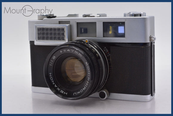 ★極上美品★ コニカ Konica S III 47mm F1.9 ★完動★同梱可 #mj5935