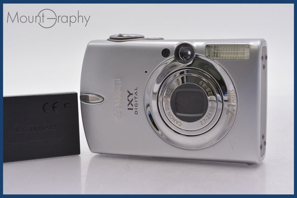 ★極上美品★ キヤノン Canon IXY DIGITAL 700 3x バッテリー付属 ★完動★同梱可 #mj5956