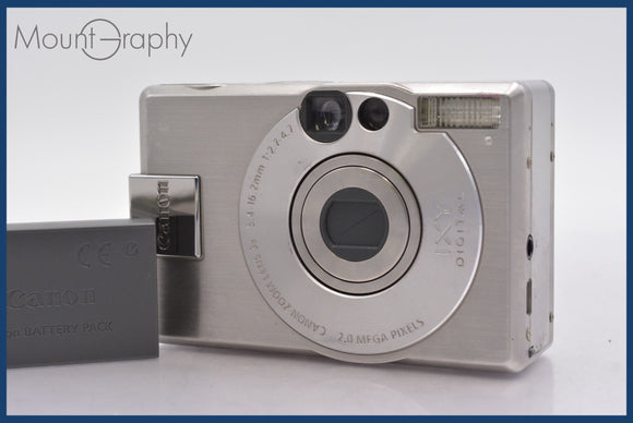 ★良品★ キヤノン Canon IXY DIGITAL 300 a 3x バッテリー付属 同梱可 #mj5958