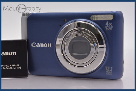 ★極上美品★ キヤノン Canon PowerShot A3100 IS 4x バッテリー付属 ★完動★同梱可 #mj5960