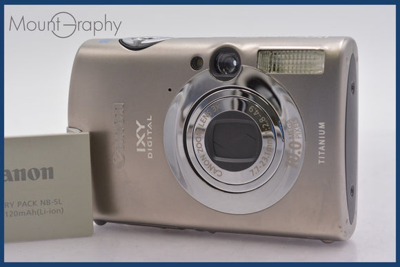 ★特別特価★ キヤノン Canon IXY DIGITAL 1000 3x バッテリー付属 同梱可 #mj5961