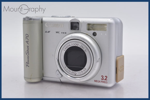 ★ジャンク特価★ キヤノン Canon PowerShot A70 3x 単三電池仕様 同梱可 #mj5962