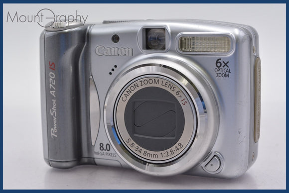 ★特別特価★ キヤノン Canon PowerShot A720 IS 6x 単三電池仕様 同梱可 #mj5963