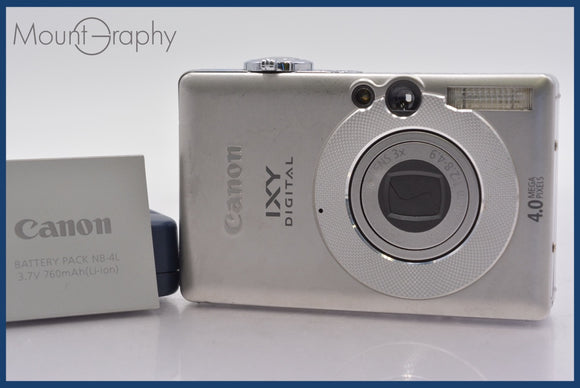 ★極上美品★ キヤノン Canon IXY DIGITAL 50 3x バッテリー、充電器付属 ★完動★同梱可 #mj5968