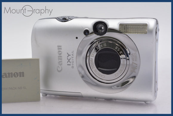 ★ジャンク特価★ キヤノン Canon IXY DIGITAL 3000 IS 3.7x バッテリー付属 同梱可 #mj5970