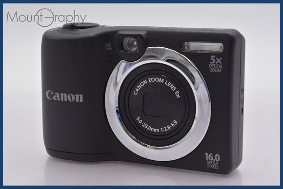 ★極上美品★ キヤノン Canon PowerShot A1400 HD 5x 単三電池仕様 ★完動★同梱可 #mj5971