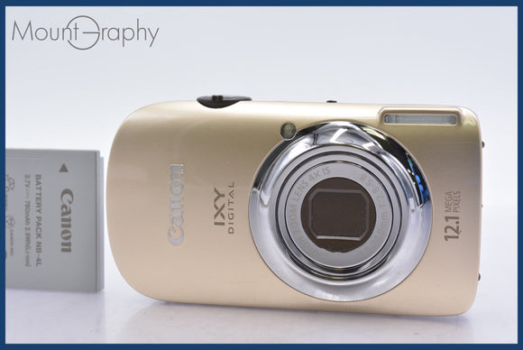 ★極上美品★ キヤノン Canon IXY DIGITAL 510 IS 4x バッテリー付属 ★完動★同梱可 #mj5974