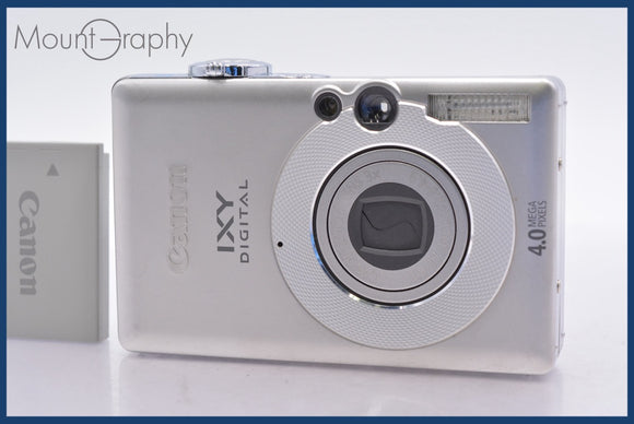 ★極上美品★ キヤノン Canon IXY DIGITAL 50 3x バッテリー付属 ★完動★同梱可 #mj5978