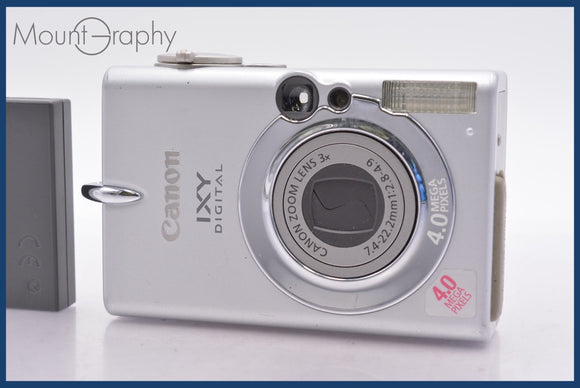 ★ジャンク特価★ キヤノン Canon IXY DIGITAL 40 3x バッテリー付属 同梱可 #mj5982